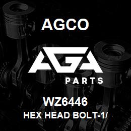 WZ6446 Agco HEX HEAD BOLT-1/ | AGA Parts