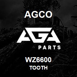 WZ6600 Agco TOOTH | AGA Parts