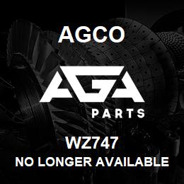 WZ747 Agco NO LONGER AVAILABLE | AGA Parts