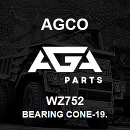 WZ752 Agco BEARING CONE-19. | AGA Parts