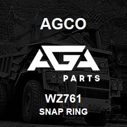 WZ761 Agco SNAP RING | AGA Parts