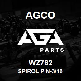 WZ762 Agco SPIROL PIN-3/16 | AGA Parts