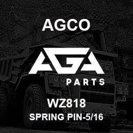 WZ818 Agco SPRING PIN-5/16 | AGA Parts