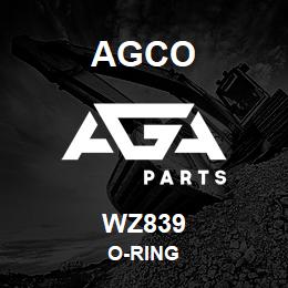 WZ839 Agco O-RING | AGA Parts