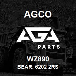 WZ890 Agco BEAR. 6202 2RS | AGA Parts