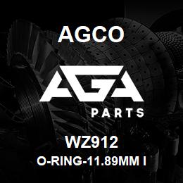 WZ912 Agco O-RING-11.89MM I | AGA Parts