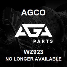 WZ923 Agco NO LONGER AVAILABLE | AGA Parts