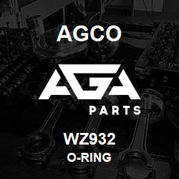 WZ932 Agco O-RING | AGA Parts