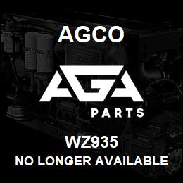 WZ935 Agco NO LONGER AVAILABLE | AGA Parts