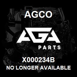 X000234B Agco NO LONGER AVAILABLE | AGA Parts