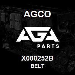 X000252B Agco BELT | AGA Parts