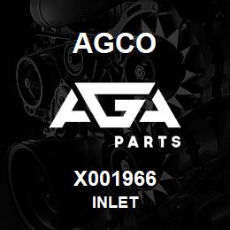 X001966 Agco INLET | AGA Parts