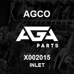 X002015 Agco INLET | AGA Parts