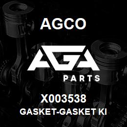 X003538 Agco GASKET-GASKET KI | AGA Parts