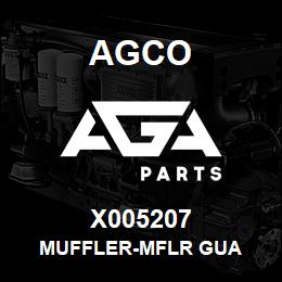 X005207 Agco MUFFLER-MFLR GUA | AGA Parts