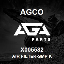 X005582 Agco AIR FILTER-SMP K | AGA Parts