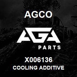 X006136 Agco COOLING ADDITIVE | AGA Parts