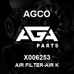 X006253 Agco AIR FILTER-AIR K | AGA Parts