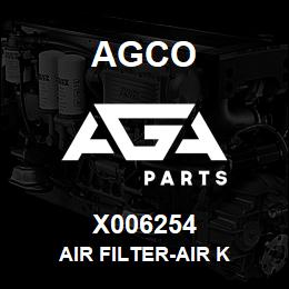 X006254 Agco AIR FILTER-AIR K | AGA Parts