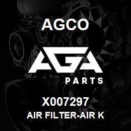 X007297 Agco AIR FILTER-AIR K | AGA Parts