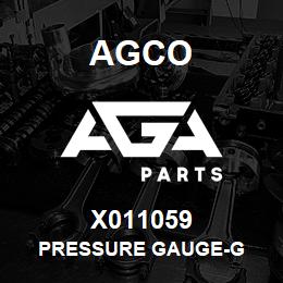 X011059 Agco PRESSURE GAUGE-G | AGA Parts