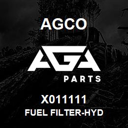 X011111 Agco FUEL FILTER-HYD | AGA Parts