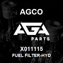 X011115 Agco FUEL FILTER-HYD | AGA Parts