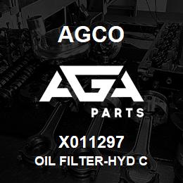 X011297 Agco OIL FILTER-HYD C | AGA Parts