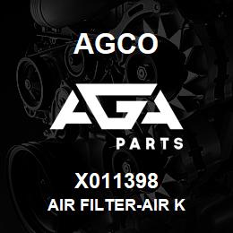 X011398 Agco AIR FILTER-AIR K | AGA Parts