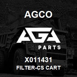 X011431 Agco FILTER-CS CART | AGA Parts