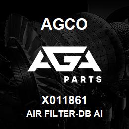 X011861 Agco AIR FILTER-DB AI | AGA Parts