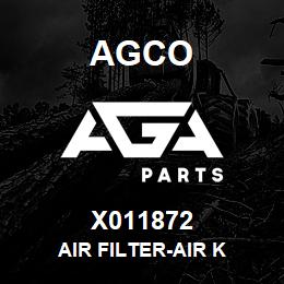 X011872 Agco AIR FILTER-AIR K | AGA Parts