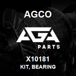 X10181 Agco KIT, BEARING | AGA Parts