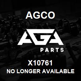 X10761 Agco NO LONGER AVAILABLE | AGA Parts