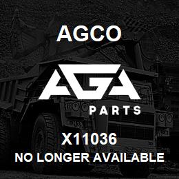 X11036 Agco NO LONGER AVAILABLE | AGA Parts