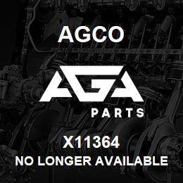 X11364 Agco NO LONGER AVAILABLE | AGA Parts