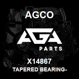 X14867 Agco TAPERED BEARING- | AGA Parts