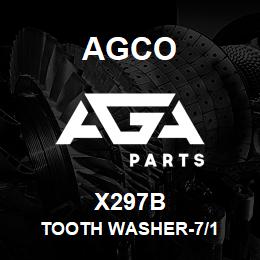 X297B Agco TOOTH WASHER-7/1 | AGA Parts