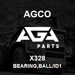 X328 Agco BEARING,BALL/ID1 | AGA Parts