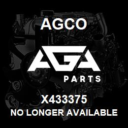 X433375 Agco NO LONGER AVAILABLE | AGA Parts