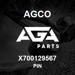 X700129567 Agco PIN | AGA Parts