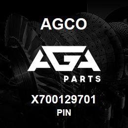 X700129701 Agco PIN | AGA Parts