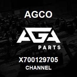 X700129705 Agco CHANNEL | AGA Parts