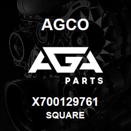 X700129761 Agco SQUARE | AGA Parts