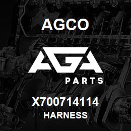 X700714114 Agco HARNESS | AGA Parts