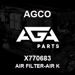 X770683 Agco AIR FILTER-AIR K | AGA Parts