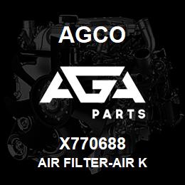 X770688 Agco AIR FILTER-AIR K | AGA Parts