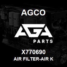 X770690 Agco AIR FILTER-AIR K | AGA Parts