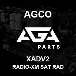 XADV2 Agco RADIO-XM SAT RAD | AGA Parts