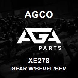 XE278 Agco GEAR W/BEVEL/BEV | AGA Parts